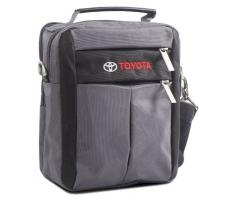 Компактная мужская сумка для документов Toyota Men's Shoulder Bag, Grey